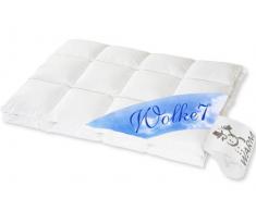 HANSKRUCHEN® | 975.52.008 | WOLKE 7® â Hochwertige Bettdecke â WARM â 200 x 200cm â 90% Naturdaunen / 10% Federchen â 1.580 gr. â Deutsches Qualitätsprodukt