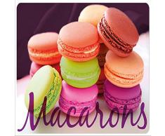 Décor Line 1710484 Macarons Set De Table Opaque Imprimé Polypropylène 28,5 X 44 X 44 cm - 1710484, Tischset, 28.5 X 44 cm, Macarons, Polypropylen Blickdicht, Ohne