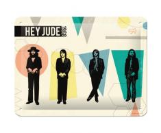 Nostalgic-Art 26218, Celebrities, The Beatles-Hey Jude, Blechschild 15x20 cm, Metall, Bunt, 15 x 20 x 0.2 cm