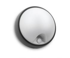 Philips myGarden LED Wandaussenleuchte Eagle, 3.5W, Bewegungsmelder, weiÃ/schwarz, 173183016