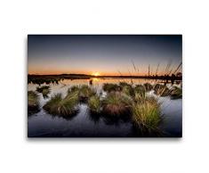 Premium Textil-Leinwand 75 x 50 cm Quer-Format Im Hohen Venn (Deutsch/Belgischer Naturpark) | Wandbild, HD-Bild auf Keilrahmen, Fertigbild auf hochwertigem Vlies, Leinwanddruck von Markus van Hauten