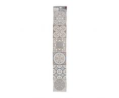 Plage 260540 Smooth - Tiles Fliesen Sticker Azulejos, 6 Bogen, Vinyl, beige, 15 x 0,1 x 15 cm