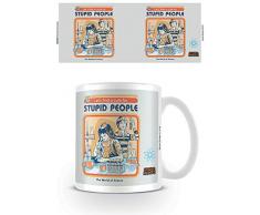 Steven Rhodes MG25682 Tasse aus Keramik, 11 oz/315 ml, Find A Cure for Stupid People