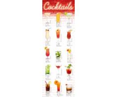 1art1 Cocktails - Mixology, Deutsche Version Tür-Poster 158 x 53 cm