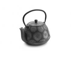 IBILI Teekanne-Set Oriental-Bali 1,2 l aus Gusseisen, grau, 18 x 18 x 10 cm, 3-Einheiten