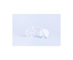 DOIY Design dyfixiewh Pizzaschneider Fixie Pure Stahllegierung weiß 22,5 x 4 x 13 cm