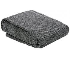 Zebra Textil Sofa, Grau