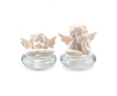 pajoma Engelfiguren auf Glasstein Elena