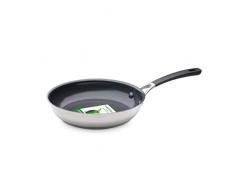 GreenPan Minneapolis Keramik Antihaft-Pfanne, Keramik, Edelstahl, 20 cm