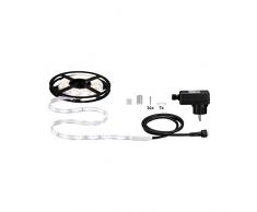 Paulmann 704.19 Function WaterLED Strip Set 3m IP64/IP67 Neutralweiss 7W 230/12V Niedervolt 7,2VA 70419 Lichtband Lichtschlauch Aussen Aussenbeleuchtung