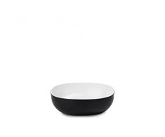 Mepal Schale Synthesis 600 ml, Plastik, Schwarz, 15.5 x 15.5 x 5 cm