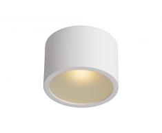 Lucide LILY - Deckenstrahler Badezimmer - Ø 8 cm - G9 - IP54 - Weiß