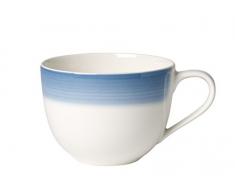 Villeroy & Boch Colourful Life Winter Sky Kaffeetasse, 230 ml, Höhe: 6,5 cm, Premium Porzellan, Blau