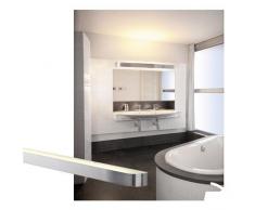 SLV ARLINA T5 28, Wandleuchte, Aluminium, G5, Alu gebürstet