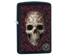 Zippo Anne Stokes - Black Matte - Spring 2017 Feuerzeug, Chrom, schwarz, one Size