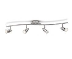 Philips myLiving LED Spot Comet, 3.5W, inkl. Leuchtmittel, 4-flammig, matt chrom