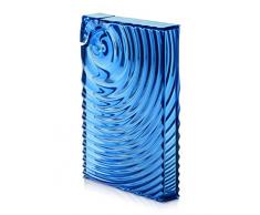 Guzzini, Taschenflasche Ripples, 14,8 x 3 x h21 cm