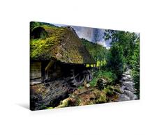 Calvendo Premium Textil-Leinwand 75 x 50 cm Quer-Format Romantischer Schwarzwald | Wandbild, HD-Bild auf Keilrahmen, Fertigbild auf hochwertigem Vlies, Leinwanddruck von Ingo Laue Natur Natur