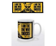 empireposter - Breaking Bad - I Am The One Who Knocks - Größe (cm), ca. Ø8,5 H9,5cm - Lizenz Tassen, NEU - Beschreibung: - Keramik Tasse -