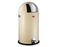 WESCO Abfallsammler Kickboy 40 Liter Mandel