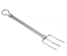 Kitchen Craft Fleischgabel, Edelstahl, ausziehbar