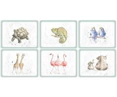 Zoological Tischunterlage 6 Stück (m)