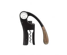 LAtelier du Vin 095512-5 Oeno Motion Korkenzieher, Holzgriff, Schwarz, gusseisen