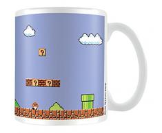 Nintendo Super Mario Retro Title Ceramic Mug Kaffeetassen, Keramik, Mehrfarbig, 7.9 x 11 x 9.3 cm, 2