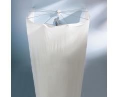 Kleine Wolke 0382100000 Aufhängevorrichtung und Duschvorhang Artikel Spider, DV-Set mit DV, weiß