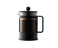 Bodum KENYA Kaffeebereiter (French Press System, Spülmaschinengeeignet, 0,5 liters) schwarz