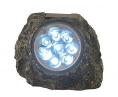 Globo IP44 LED Kunststoff Solar Rock Lampe