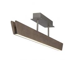 Brilliant Unique Deckenleuchte Metall 36 W, holz dunkel/eisen