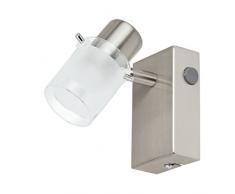 EGLO Wandstrahler, Metall, Transparent