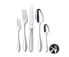 WMF Premiere Besteckset, 12 Personen, 60-teilig, eingesetzte Messerklinge, Cromargan protect Edelstahl poliert, glänzend, kratzbeständig, spülmaschinengeeignet