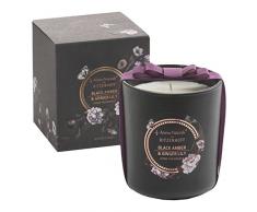 RITZENHOFF Aroma Naturals Noir Duftkerze, Black Amber & Ginger Lily, in Geschenkverpackung