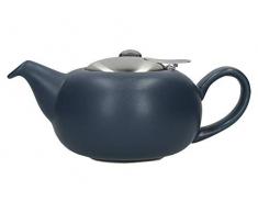 London Pottery LP82005 Teekanne mit Sieb für losen Tee, Steingut, klein