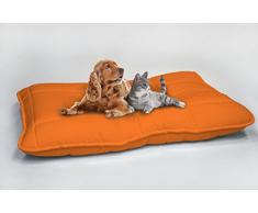 Elegant Hundekissen Maxy, Orange, 60x100cm