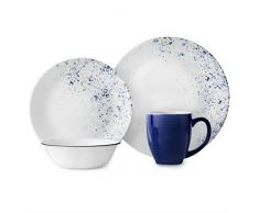 Corelle 3326 Tafelservice, Blau/Weiß