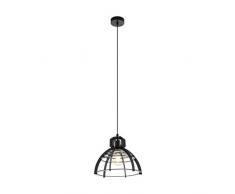 EGLO IPSWICH Hängeleuchte, Stahl, 60 W, schwarz