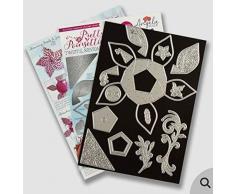 Angela Poole APPPT&RD01 Stanzschablonen-Set mit schönem Weihnachtsstern, Papiertechnik, A4