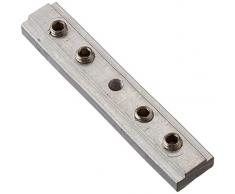 Gardinia Verbinder für Gardinenstangen mit Innenlauf II Ø 19 mm Silber 5