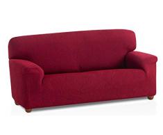 Bartali Stretch Sofahusse Aitana - Farbe Granatrot - 2 Sitzer (von 110 bis 150 cm)