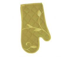 Excelsa Ofenhandschuh, gesteppt, Stoff grün