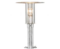 Konstsmide Mode 661-320 Sockelleuchte B: 28cm T: 28cm H: 44,5cm / 1x60W / IP54 / galvanisiert/verzinkt