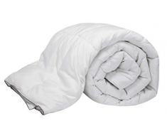 Pikolin Home - Daunendecke / Füllung mit Gänsedaunen 96%, Perkalbezug 100% Baumwolle, Vier Jahreszeiten, Duo 100 + 150 gr/m², 260 x 240 cm, Bett 180