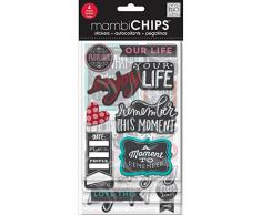 Me & My BIG ideas Fabulous Kreide Spanplatte, Vorteilspack