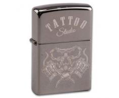 Zippo Feuerzeug Tattoo Studio Design
