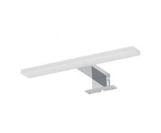 Tiger LED Badleuchte Eros, zur Montage auf Spiegel oder Spiegelschrank, Metall, Chrom, 30 cm, 4000K ( Neutralweiß ), IP 44