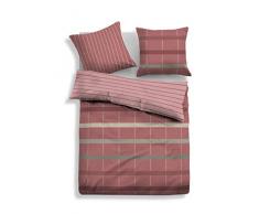 TOM TAILOR Unisex Heimtextilien & Bettware Gemusterte Wende-Bettwäsche Coral,135/200