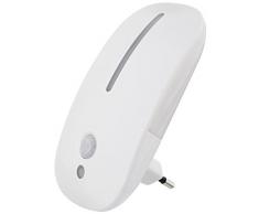 Müller-Licht LED Nachtlicht Agena Sensor - mit Bewegungs-/Dämmerungssensor - dezente Grundbeleuchtung - 1.8W - 1500 K